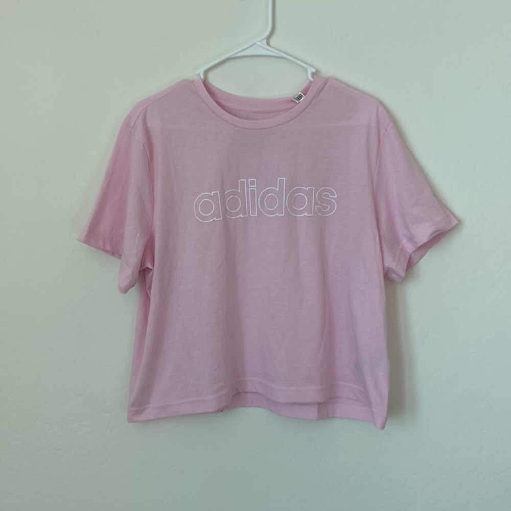 Ladies cropped tee